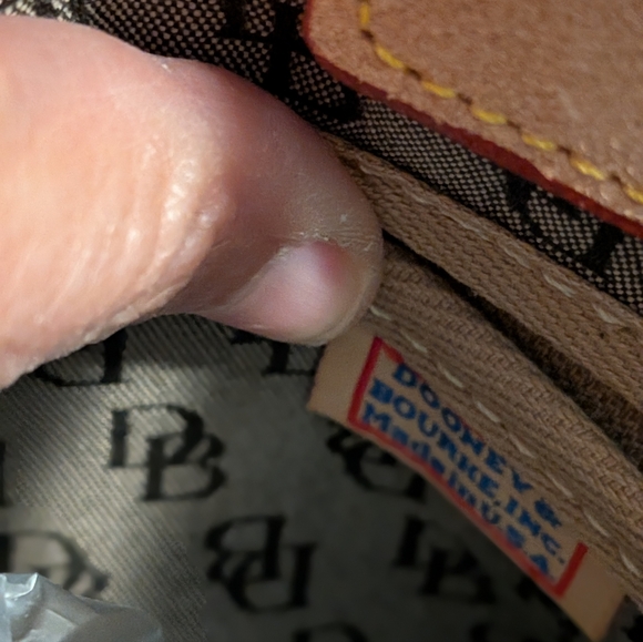 Dooney & Bourke Mini Signature Tassel Tote - Picture 15 of 15